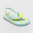 Toddler Ash Flip Flop Sandals - Cat & Jack Mint