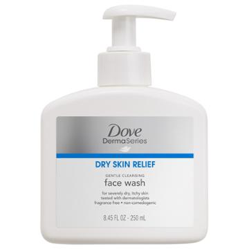 Dove Beauty Unscented Dove Dermaseries Face Wash