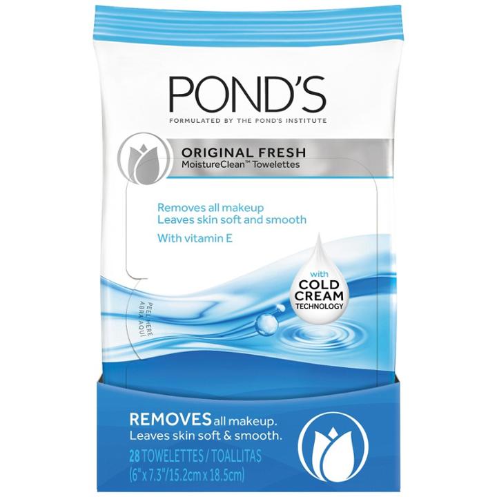 Target Pond's Wet Cleansing Towelettes Original Fresh