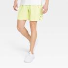 Men's Stretch Woven Shorts 7 - All In Motion Bright Yellow