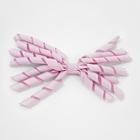 Girls' Curly Ribbon Bow Clip - Cat & Jack Purple