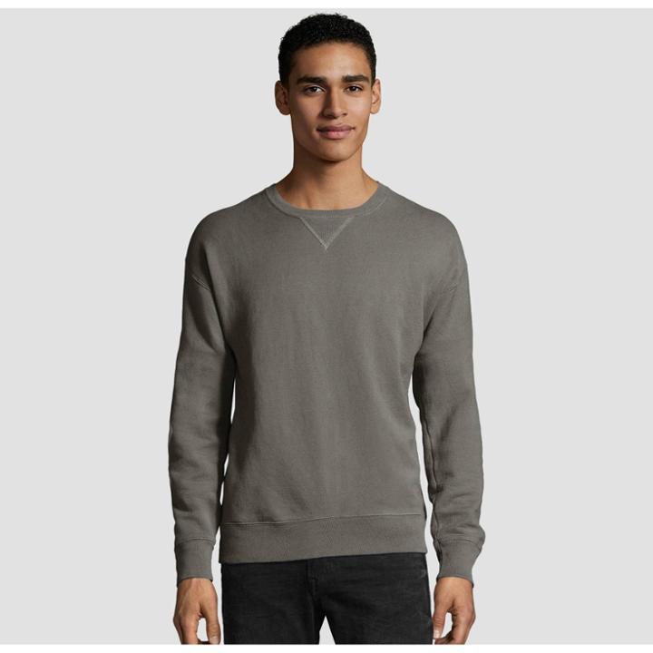 Hanes Men's Comfort Wash Fleece Sweatshirt - Concrete