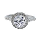 Women's Zirconite 3ctw Round Cubic Zirconia Ring-7,