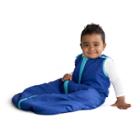 Baby Deedee Sleep Nest Peacock Wearable Blanket - S (0-6m), Blue/turquoise