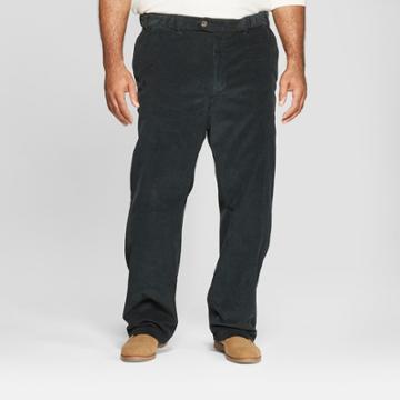 Target Men's Big & Tall Straight Fit Corduroy Trouser - Goodfellow & Co Old World Navy