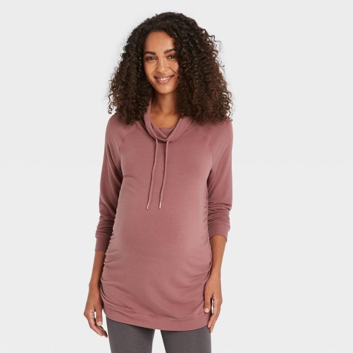 Maternity Sweatshirt - Isabel Maternity By Ingrid & Isabel Mauve
