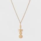 Sugarfix By Baublebar Gold Coin Pendant Necklace - Gold, Girl's