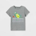 Toddler Boys' Avocado Tennis Graphic Short Sleeve T-shirt - Cat & Jack Gray