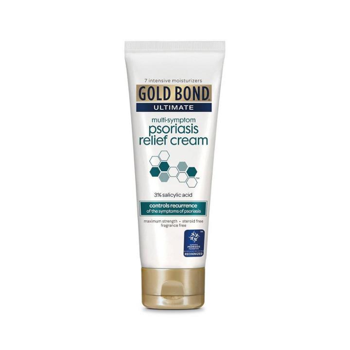 Unscented Gold Bond Psoriasis Relief Cream - 4oz, Adult Unisex