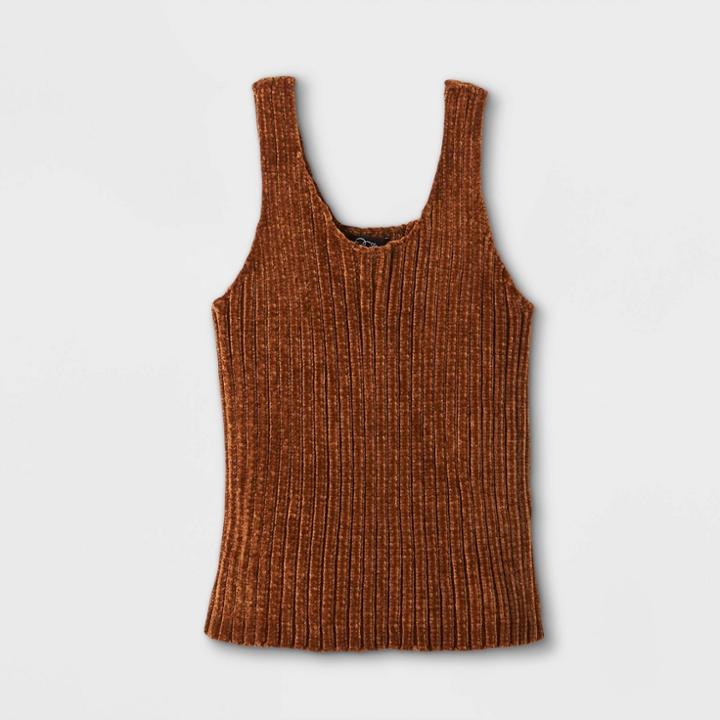 Girls' Chenille Tank Top - Art Class Tan