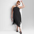 Women's Sleeveless Chiffon Dress - Wild Fable Black