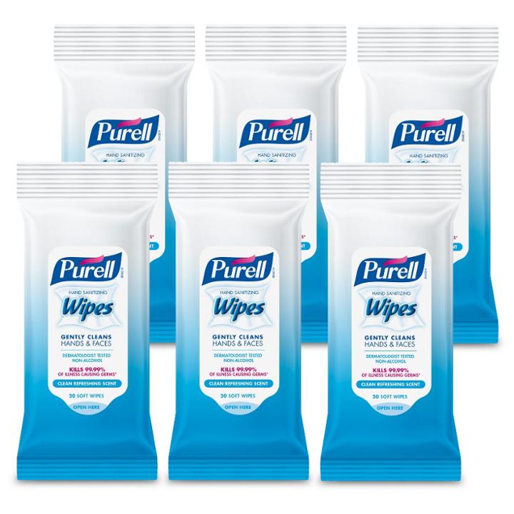 Purell Clean Refreshing Scent Hand Sanitizing Wipes