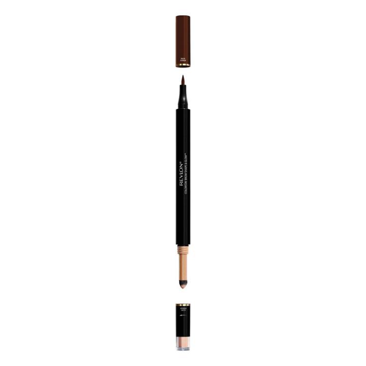 Revlon Colorstay Brow Marker + Highlighter 260 Dark Brown