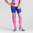 Girls' Color Blocked Leggings - C9 Champion Blue/purple/pink Heather
