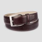 Target Men's 35mm Feather Edge Stitch Belt - Goodfellow & Co Brown