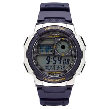 Casio Men's World Time Watch - Blue (ae1000w-2avcf),