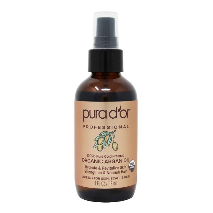 Pura D'or 100% Pure Organic Argan Oil