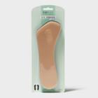 Women's Fab Feet By Foot Petals 3/4 Insoles Shoe Cushion Multi Pack Black/khaki - 2 Pairs, Women's, Size: Small, Black Beige