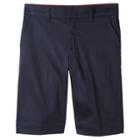 Dickies Girl Juniors' Classic Stretch Bermuda Shorts - Dark Navy