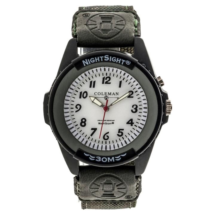 Men's Coleman Analog Strap Watch - Camo, Black