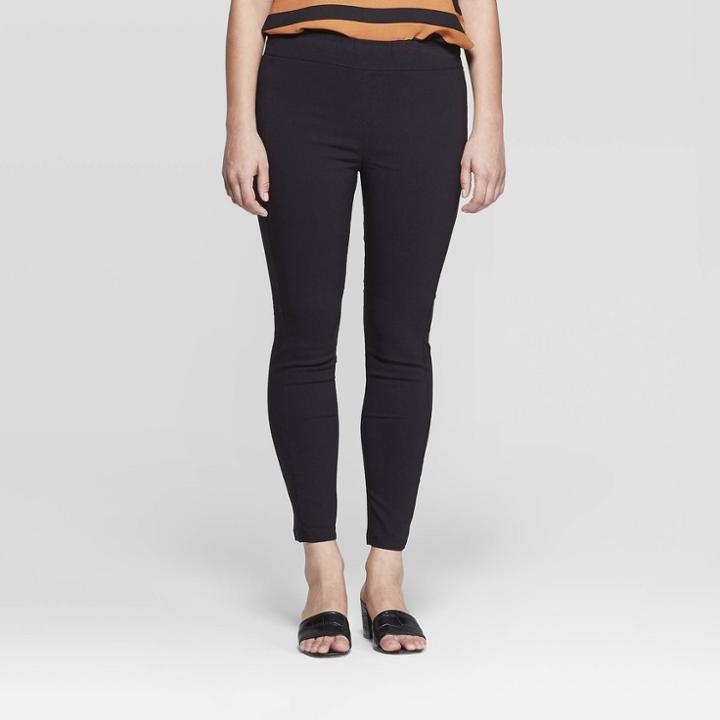 Women's High-rise Skinny Ankle Pants - Who What Wear Black