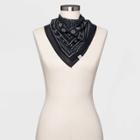 Women's Polka Dot Bandana - Universal Thread Black, Women's,