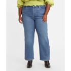Levi's Women's Plus Size Ultra-high Rise Ribcage Straight Jeans - Summer