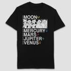 Men's Sailor Moon Group Short Sleeve Graphic T-shirt - Black