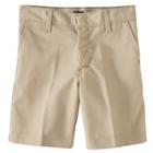 Husky Dickies Boys' Flat Front Shorts - Khaki (green) 20 H,