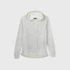 Men's Hooded Knit Sweatshirt - Original Use Gray