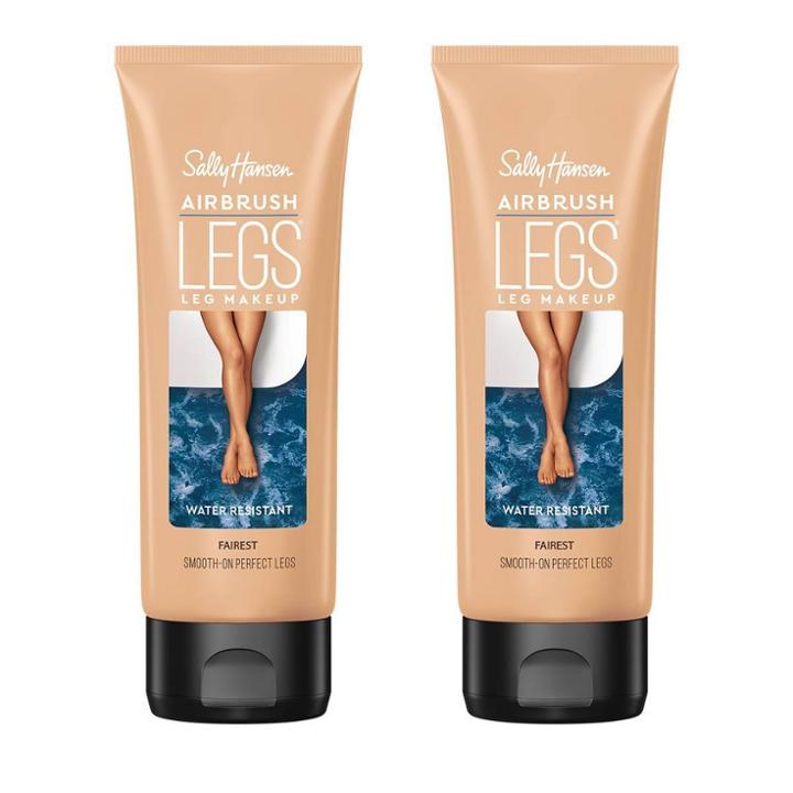 Sally Hansen Airbrush Legs Makeup Lotion Duo Pack - Fairest