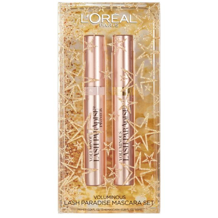L'oreal Paris Voluminous Lash Paradise Mascara Kit Black