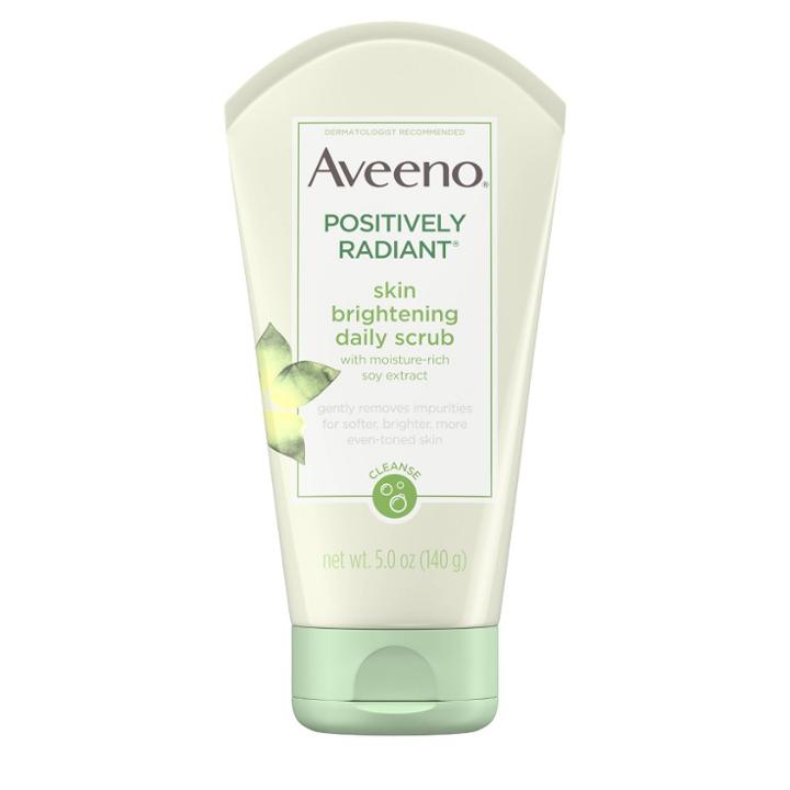Aveeno Positively Radiant Skin Brightening Daily Scrub- 5oz, Adult Unisex