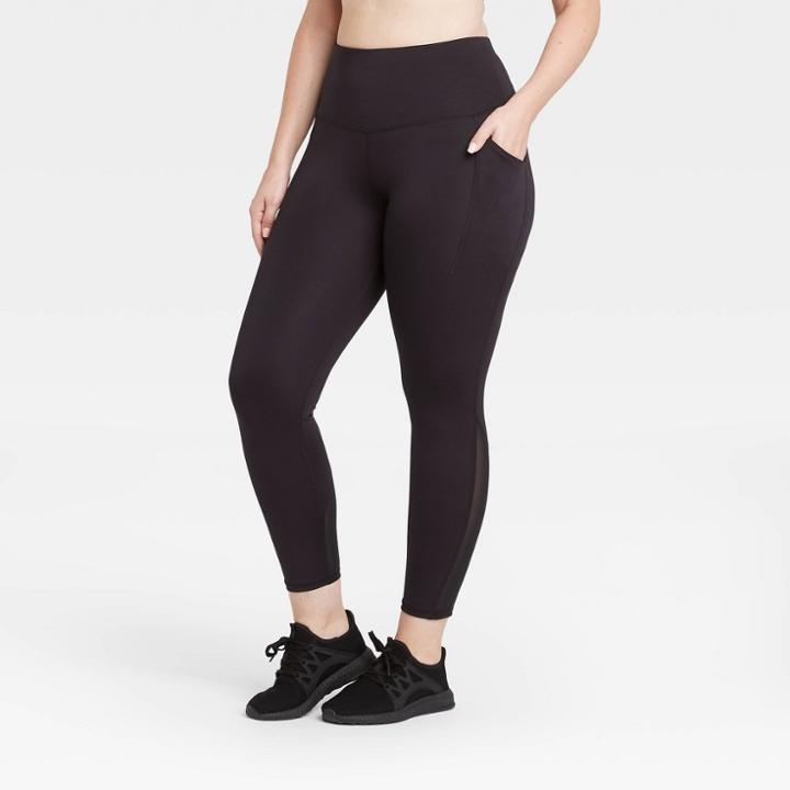 Women's Sculpted High-rise 7/8 Leggings 25 - All In Motion Black