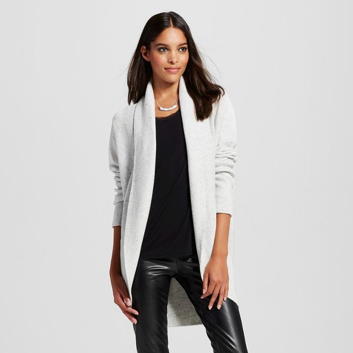 Women's Cocoon Cardigan Sweater - K By Kersh Gray