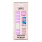 Dashing Diva Ultra Shine Gloss Nail Art Palette - Violet Moonstone