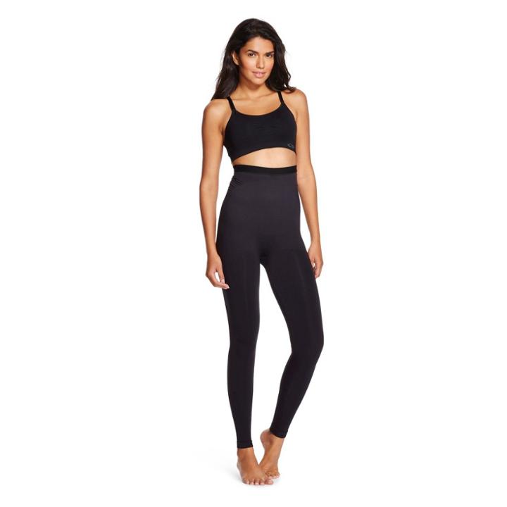 Assets By Spanx Women's Hi Waist Seamless Leggings - Black