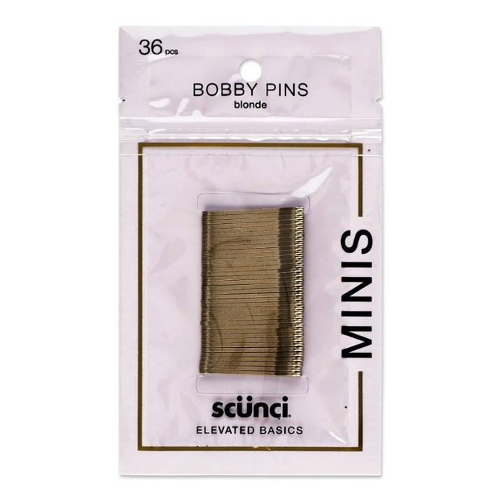 Scunci Mini Blond Bobby Pins Elevated Basic