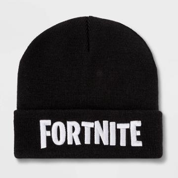 Boys' Fortnite Classic Beanie - Black