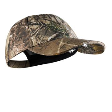 Powercap 4 Led Structured Cotton Hat - Real Tree Camo