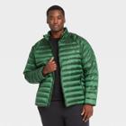 Men's Big Packable Down Puffer Jacket - All In Motion Green
