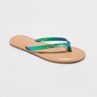 Girls' Serena Flip Flop Sandals - Cat & Jack Xl,