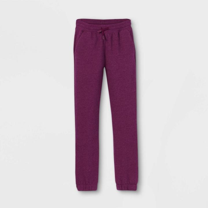 Girls' Fleece Pants - All In Motion Purple