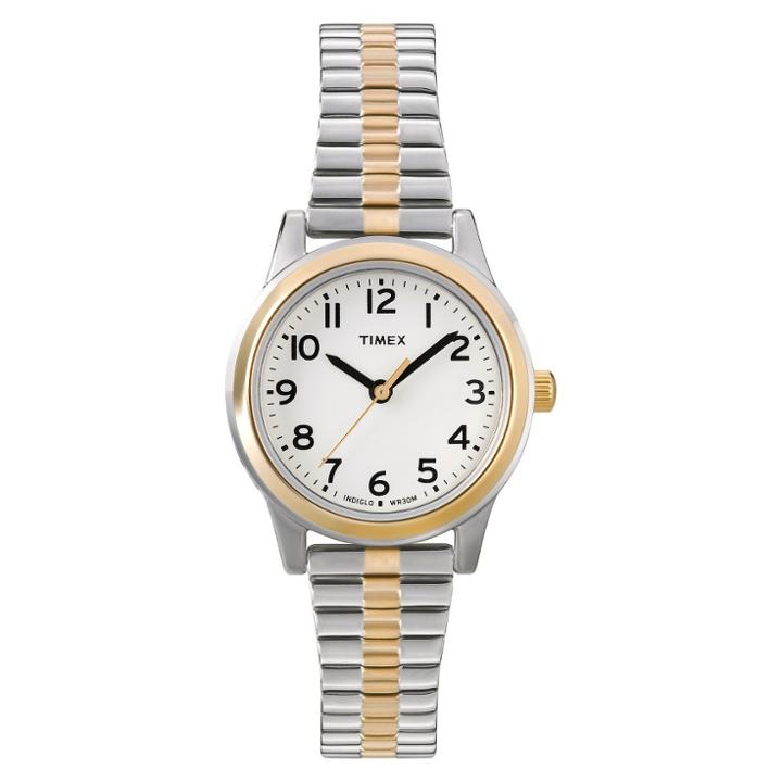 Women's Timex Expansion Band Watch - Two Tone T2n0689j, Size: