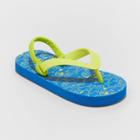 Toddler Boys' Adrian Flip Flop Sandals - Cat & Jack Blue S (5-6), Toddler Unisex, Size: