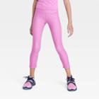 Girls' Core Cropped Leggings - All In Motion Purple