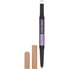 Maybelline Express Brow 2-in-1 Pencil And Powder Eyebrow Makeup - Light Blonde