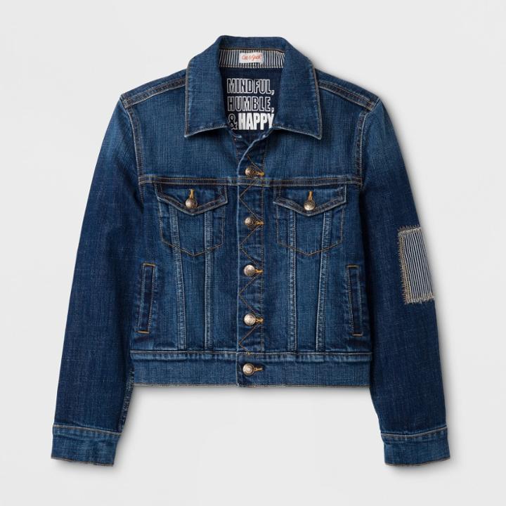 Boys' Long Sleeve Jean Jackets - Cat & Jack Blue