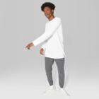 Men's Long Sleeve Layered Slub T-shirt - Original Use True White