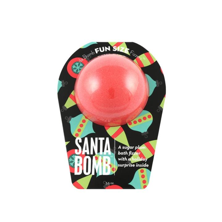 Da Bomb Bath Fizzers Santa Bomb Bath
